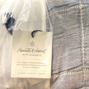 Reversible Matelassé Stitched Stripe Quilt from Threshold